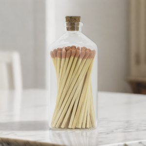 glass matchstick jars apothecary matches  #5 - 图片 2