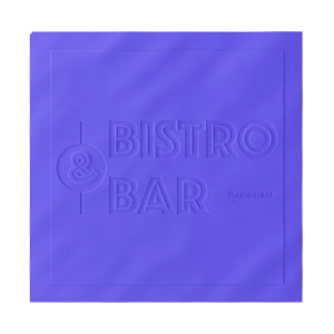 Custom Debossed Beverage Napkin Custom Debossed Beverage Napkin